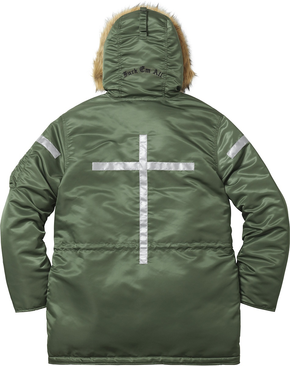 Reflective Cross N-3B Parka view 34